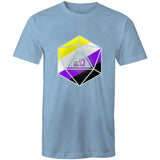 Non-binary d20 - Unisex T-Shirt.