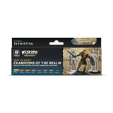 Wizkids Premium Paint Set by Vallejo: Champions of the Realm