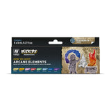 Wizkids Premium Paint Set by Vallejo: Arcane Elements