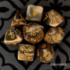 CozyGamer - Caramel Macchiato 8 Piece Dice Set