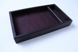 Wenge Leather Lined Dice Tray and Storage