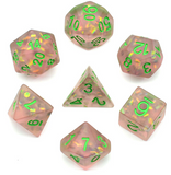 Frosted Mermaid - 7 piece dice set