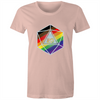 Pride d20 - Fitted T-Shirt