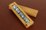 Oak, Felt Lined Dice Box